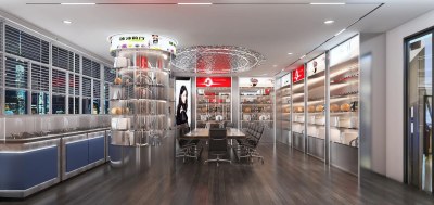 现代潮玩礼品店3D模型下载